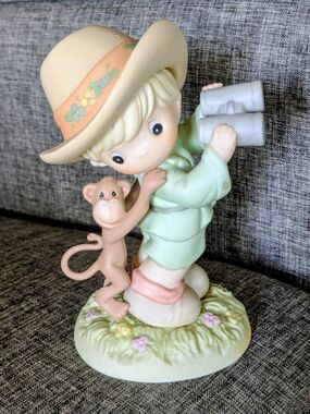 "Life Can Be A Jungle" Precious Moments Figurine. Like New,  Excellent Condition